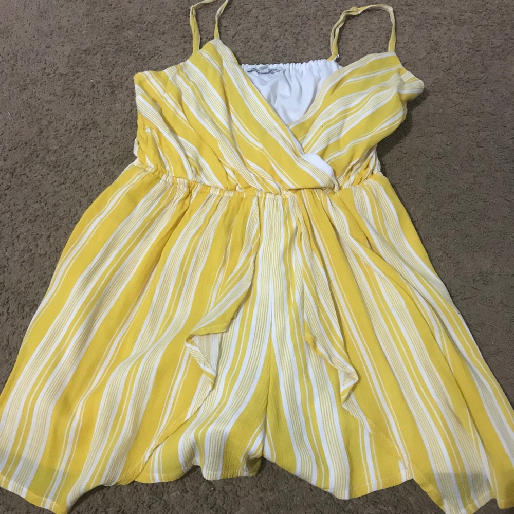 Yellow romper